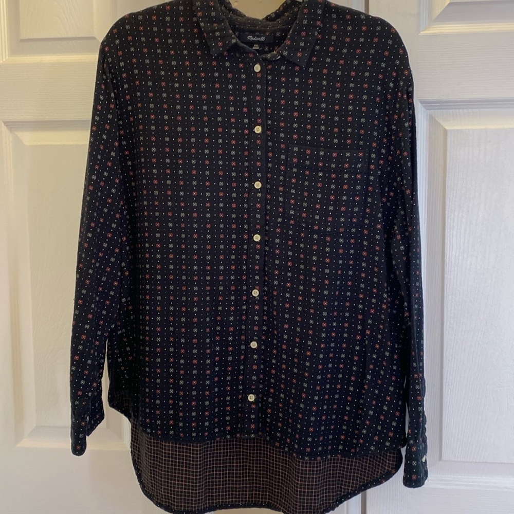 Madewell Cotton Button Down Shirt